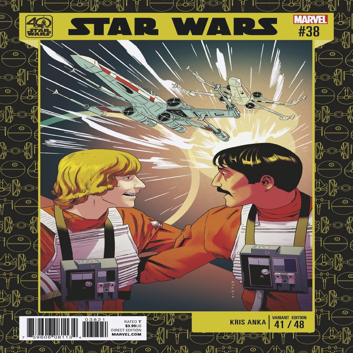 STAR WARS #38 ANKA 40TH ANNIV VAR