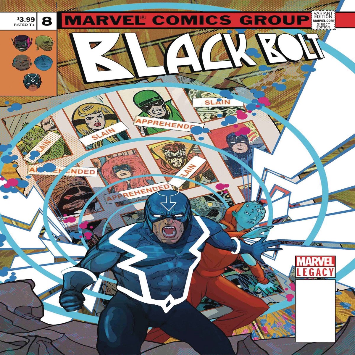 BLACK BOLT #8 WARD LH VAR LENTICULAR LEG