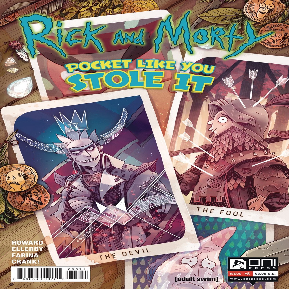 RICK & MORTY POCKET LIKE YOU STOLE IT #5 (OF 5) KIRKBY VAR