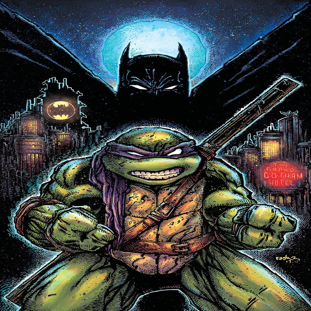 BATMAN TEENAGE MUTANT NINJA TURTLES II #1 (OF 6) VAR ED