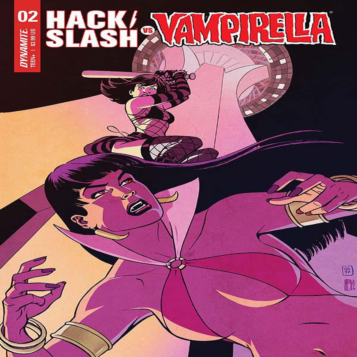 HACK SLASH VS VAMPIRELLA #2 (OF 5) CVR B SUDZUKA