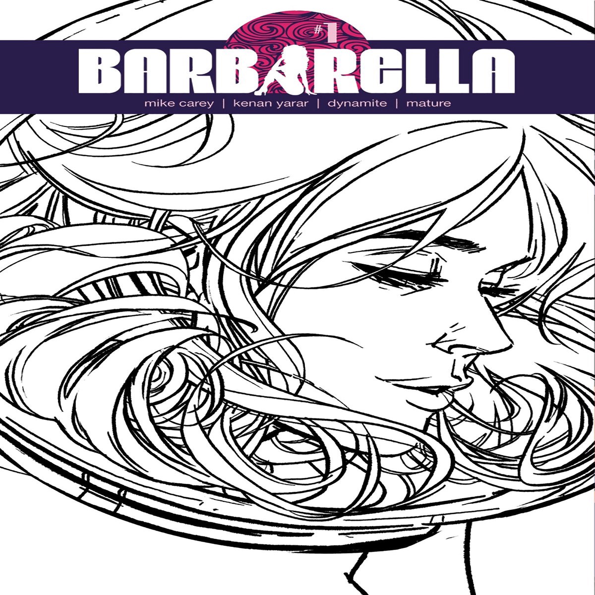 BARBARELLA #1 CVR K 20 COPY WU B&W INCV (NET) (MR)