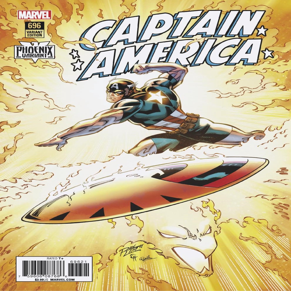 CAPTAIN AMERICA #696 LIM PHOENIX VAR LEG