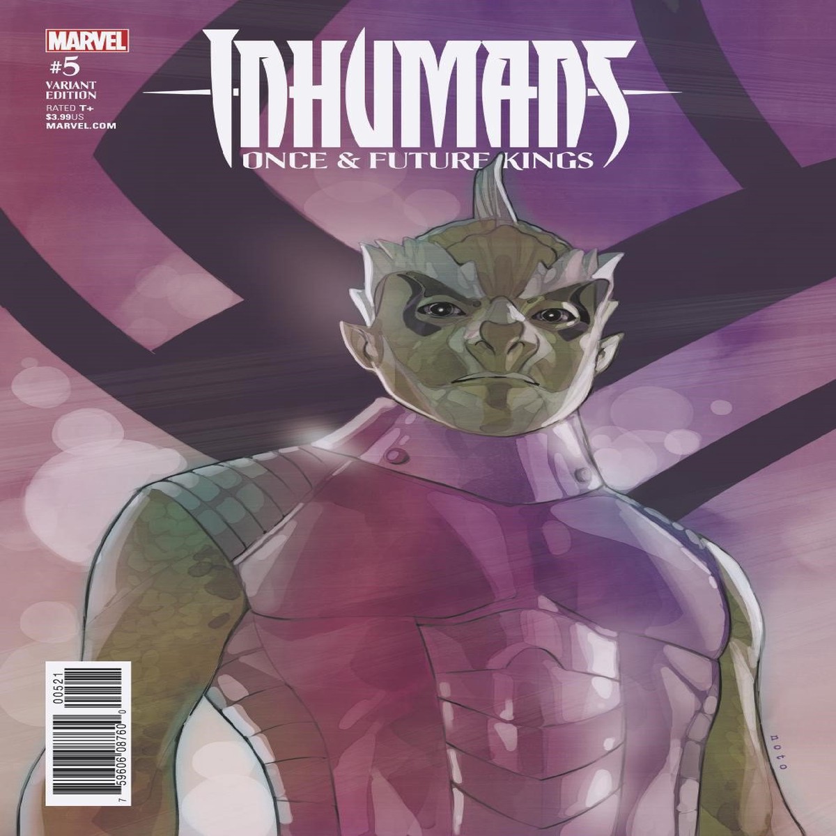 INHUMANS ONCE FUTURE KINGS #5 (OF 5) NOTO CHARACTER VAR