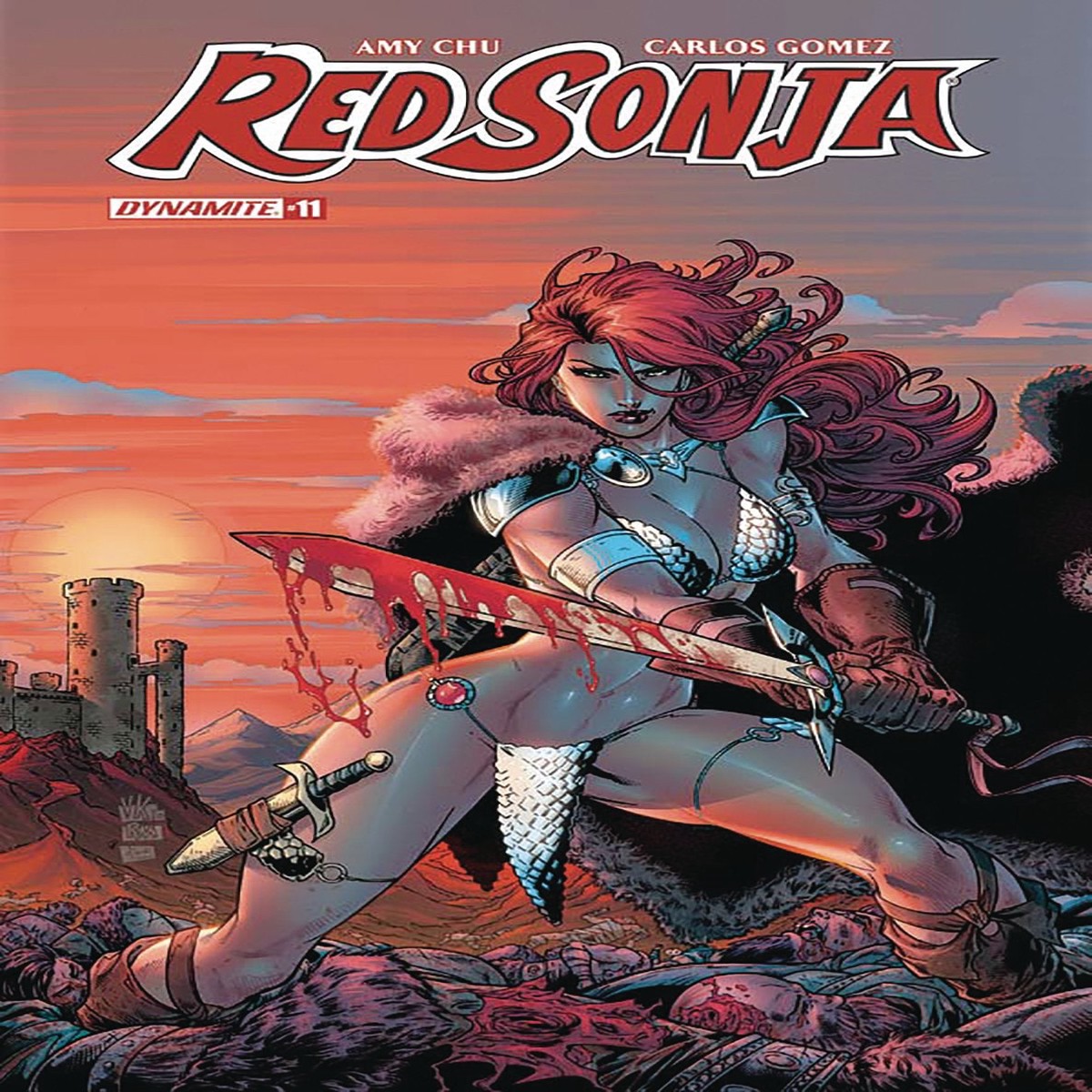 RED SONJA #11 CVR A MARION