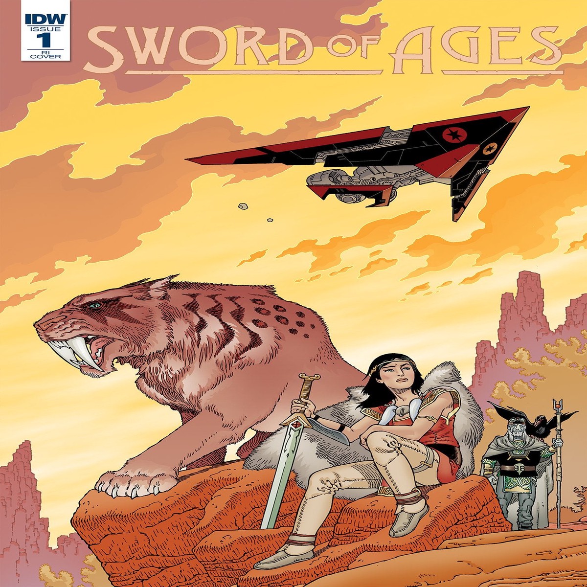 SWORD OF AGES #1 10 COPY INCV