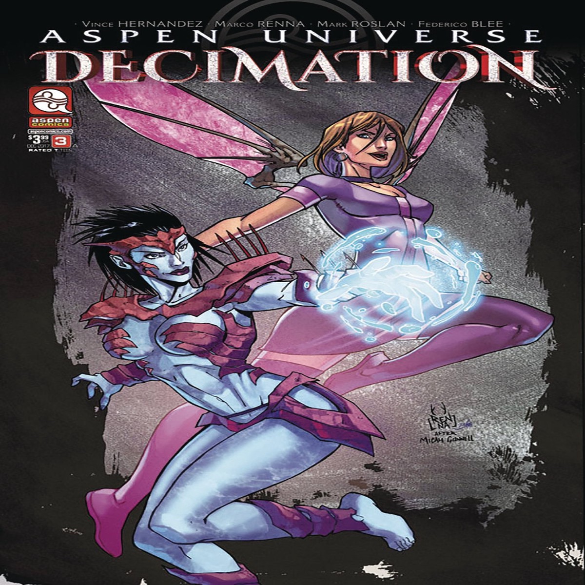 ASPEN UNIVERSE DECIMATION #3 CVR A RENNA