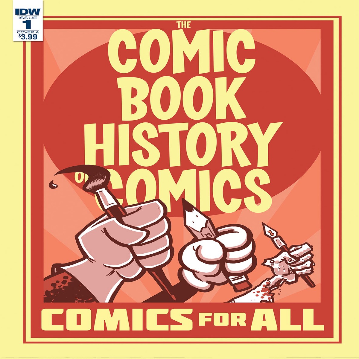 COMIC BOOK HISTORY OF COMICS COMICS FOR ALL #1 CVR A