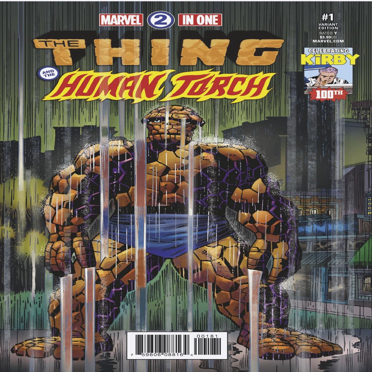 MARVEL TWO-IN-ONE #1 KIRBY 100TH VAR LEG
