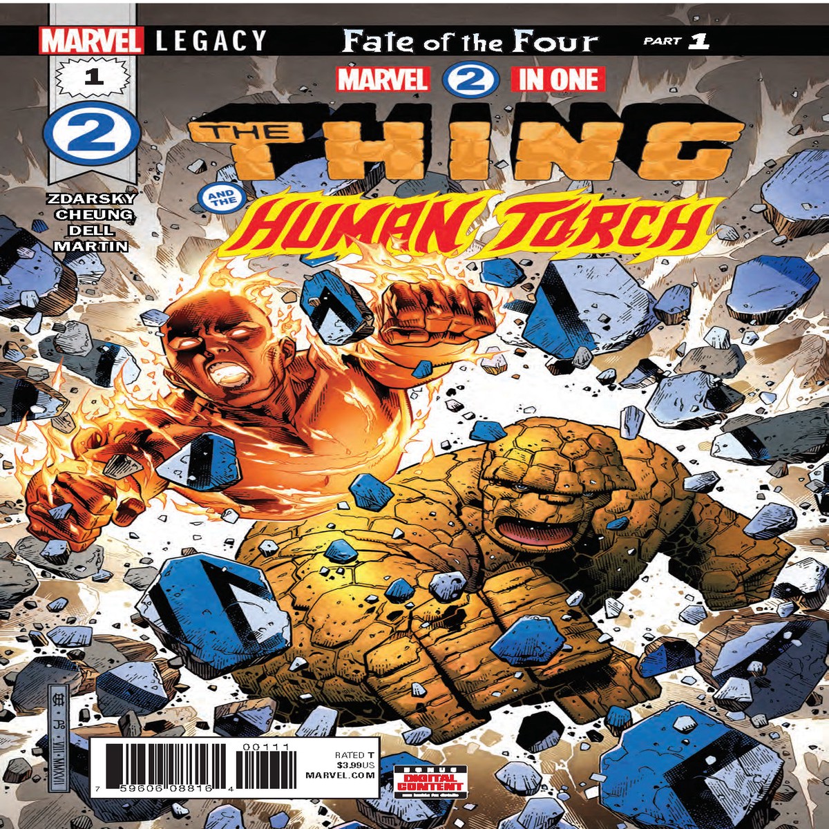 MARVEL TWO-IN-ONE #1 LEG