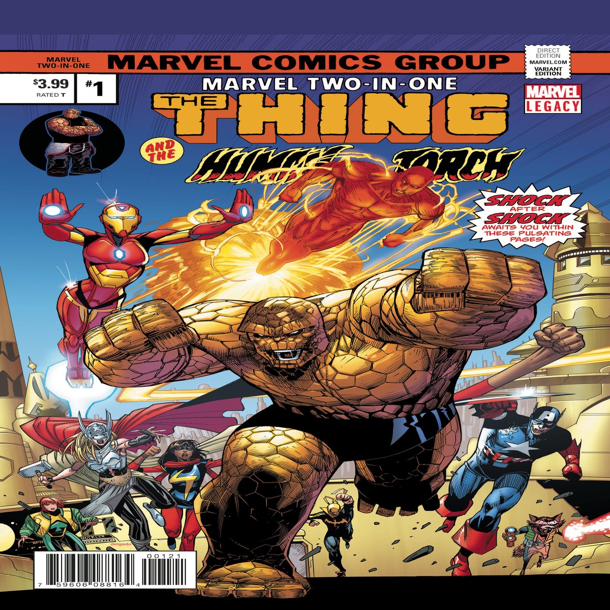 MARVEL TWO-IN-ONE #1 MALIN LHVAR LEG