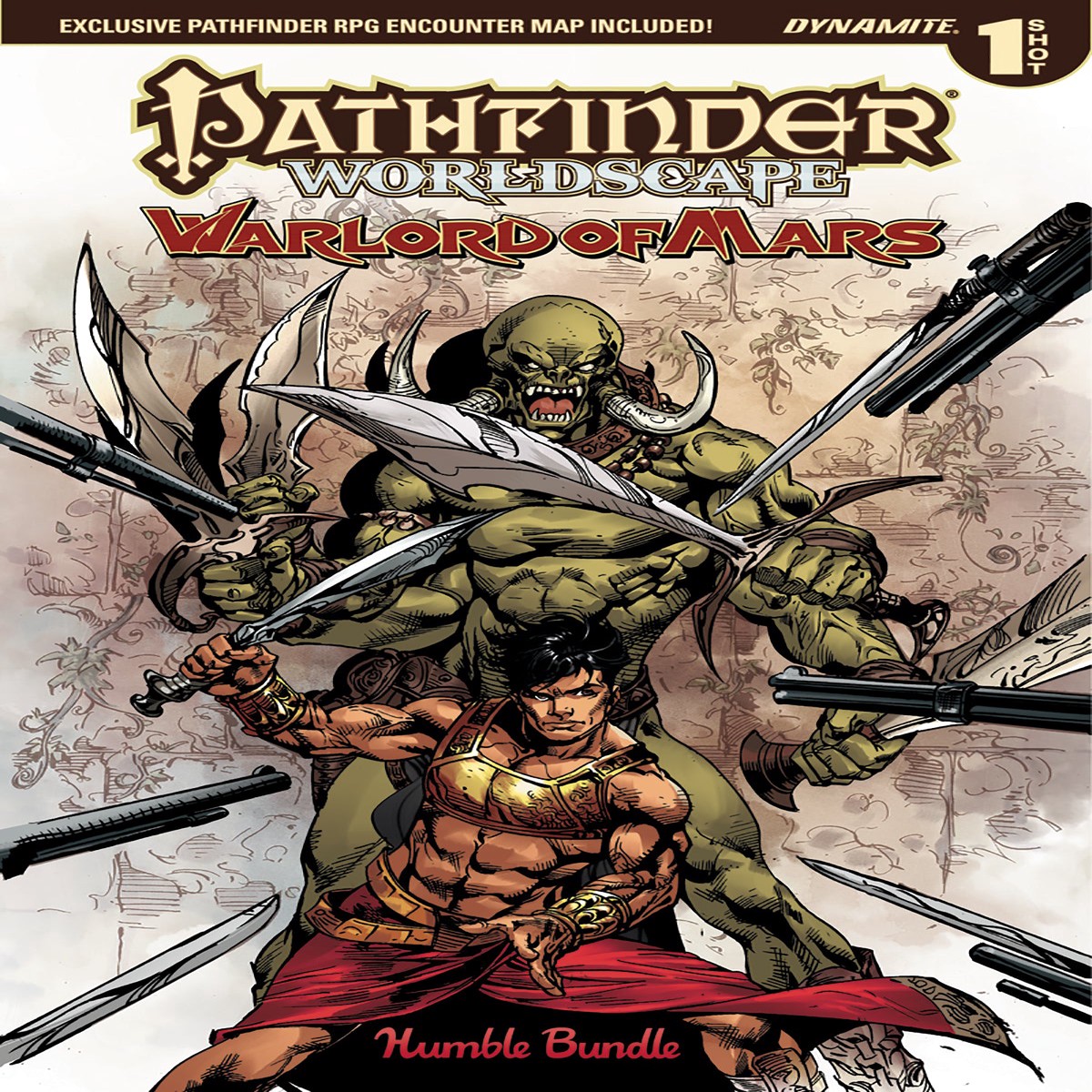 PATHFINDER WORLDSCAPE WARLORD OF MARS ONE SHOT