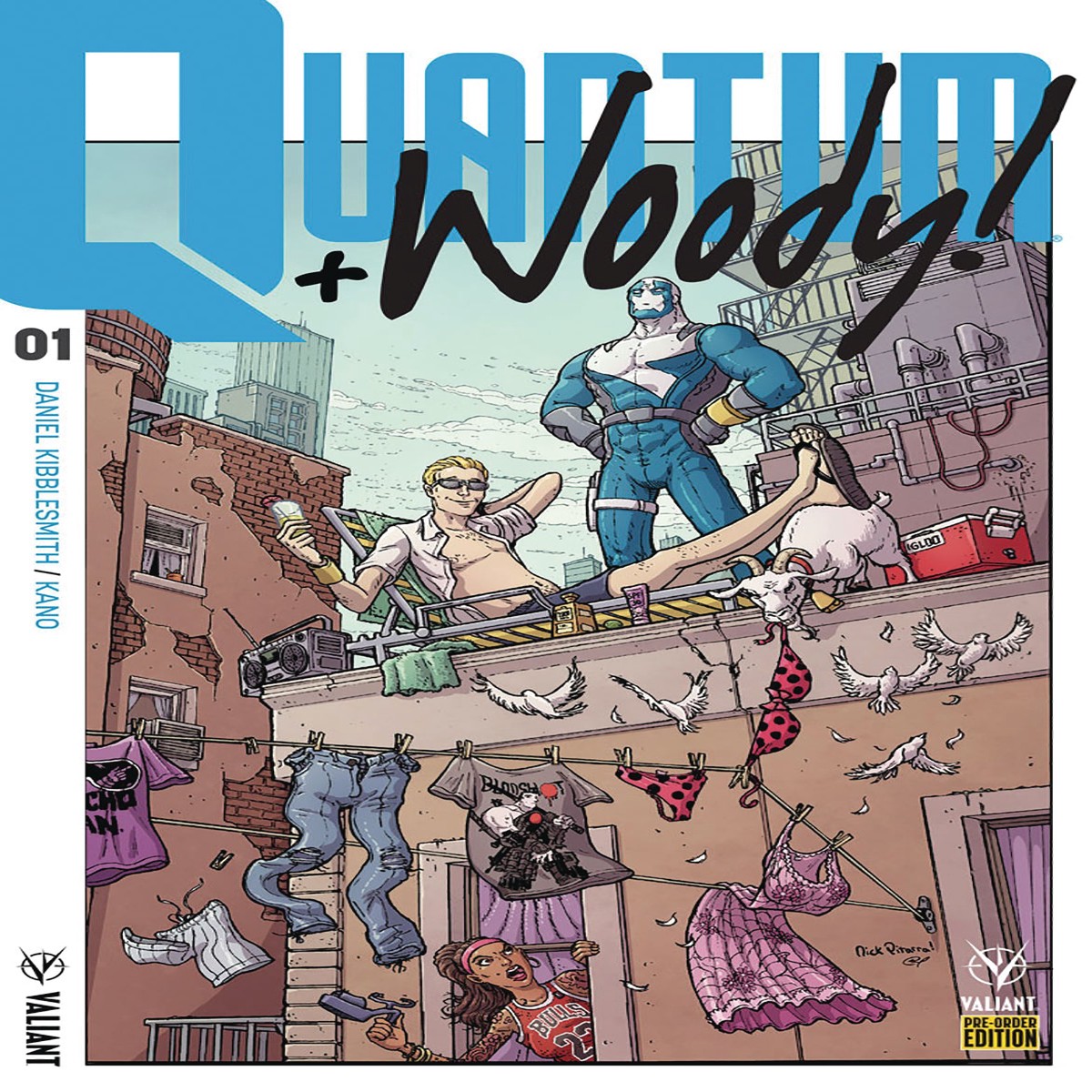 QUANTUM & WOODY (2017) #1 CVR F PRE-ORDER ED BUNDLE (NET)