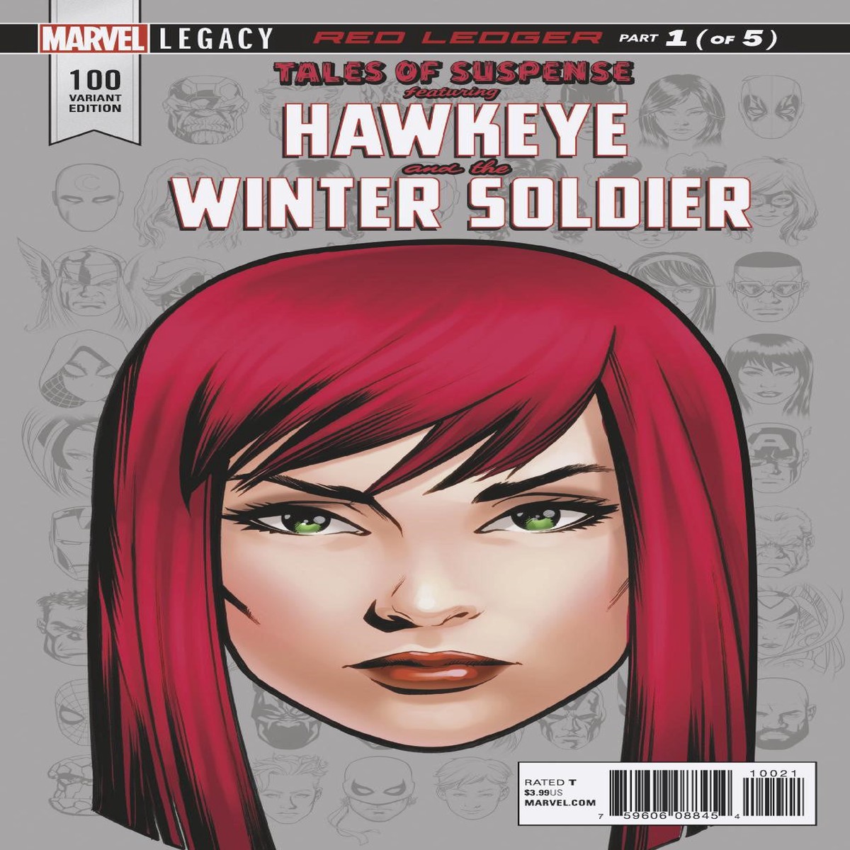 TALES OF SUSPENSE #100 MCKONE LEGACY HEADSHOT VAR LEG