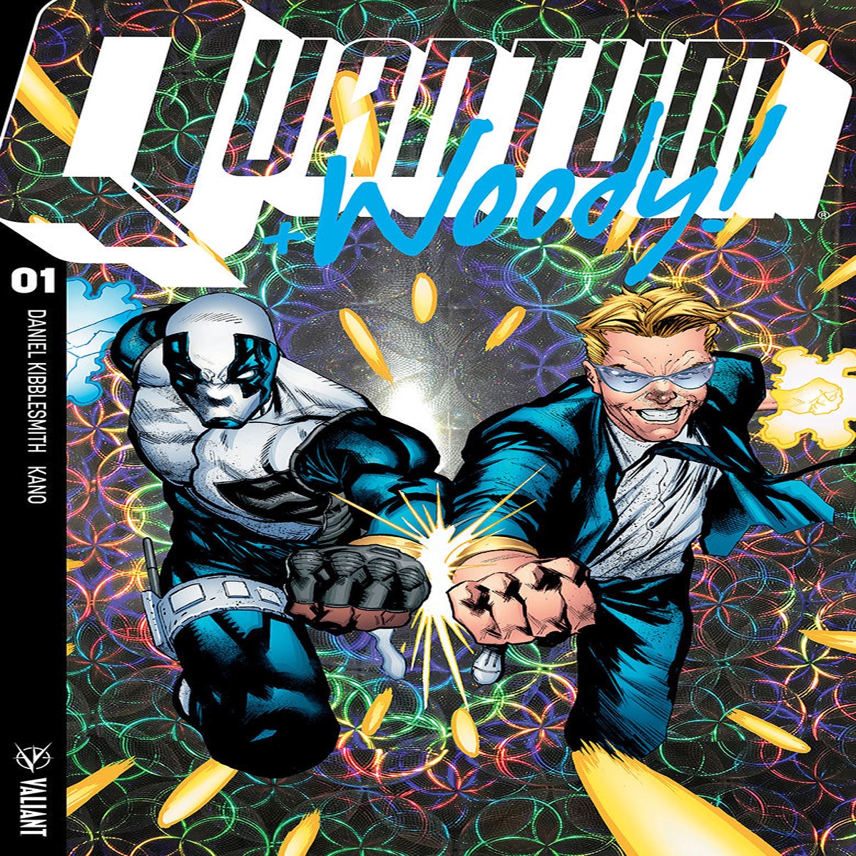 QUANTUM & WOODY (2017) #1 CVR B ULTRA FOIL SHAW (NET)