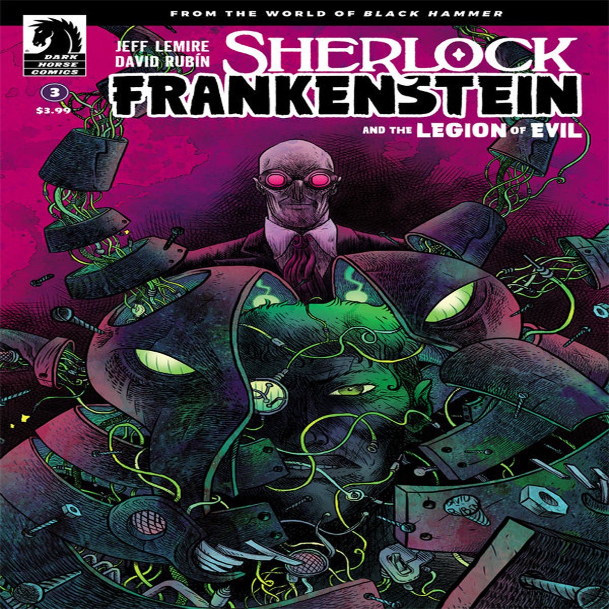 SHERLOCK FRANKENSTEIN & LEGION OF EVIL #3 (OF 4)