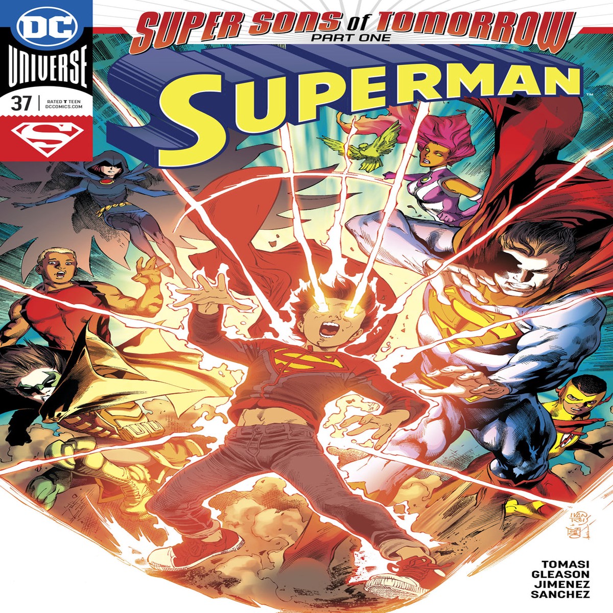 SUPERMAN #37 SONS OF TOMORROW