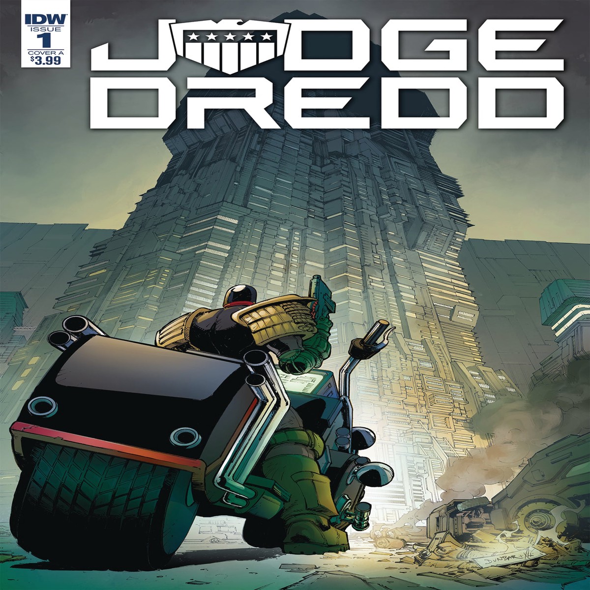 JUDGE DREDD UNDER SIEGE #1 CVR A DUNBAR