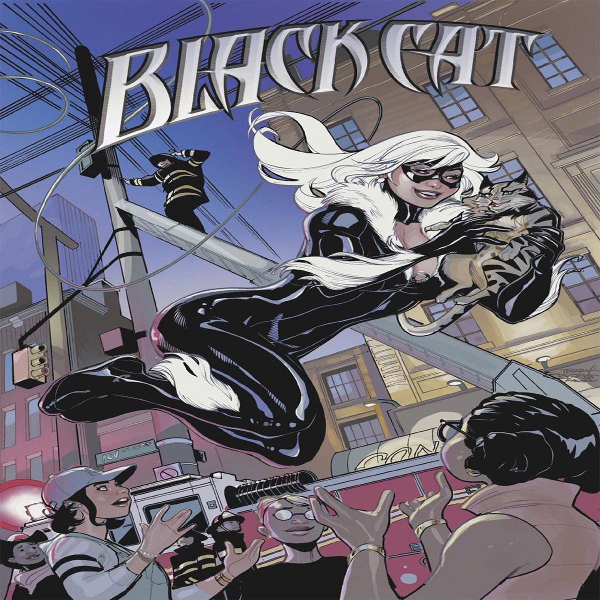 Black Cat #1 Terry Dodson Foil Variant