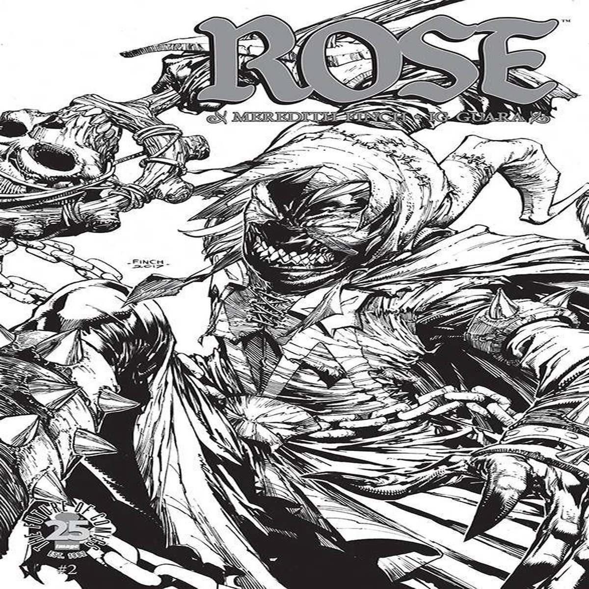 ROSE #2 CVR D SPAWN MONTH B&W VAR