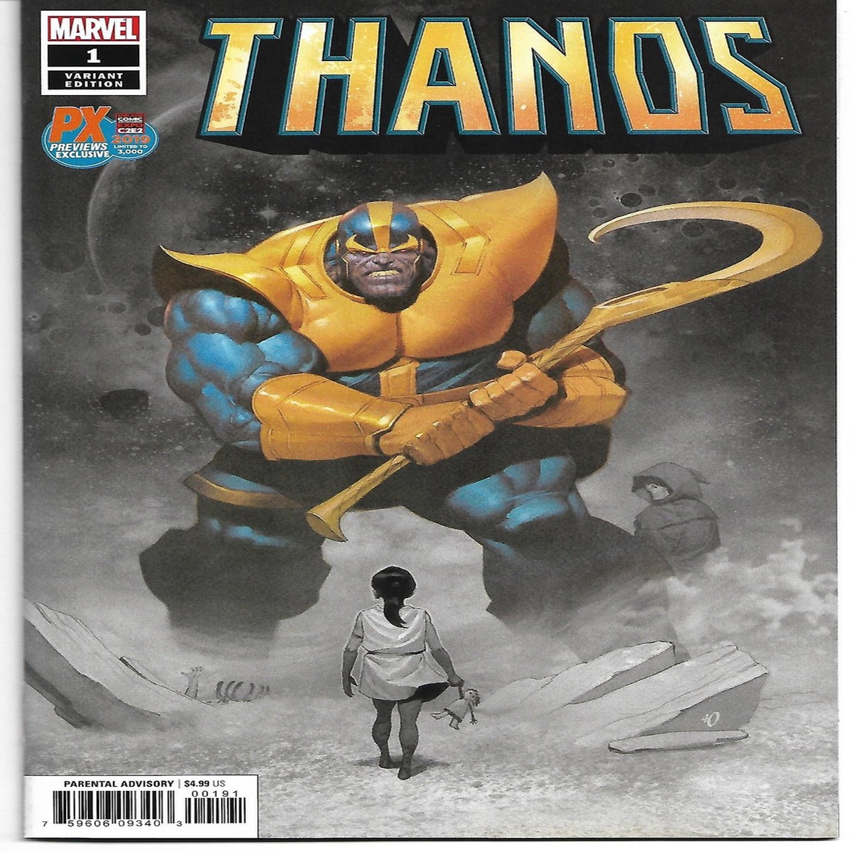 THANOS (2019) #1 C2E2 VAR (MARVEL 2019)