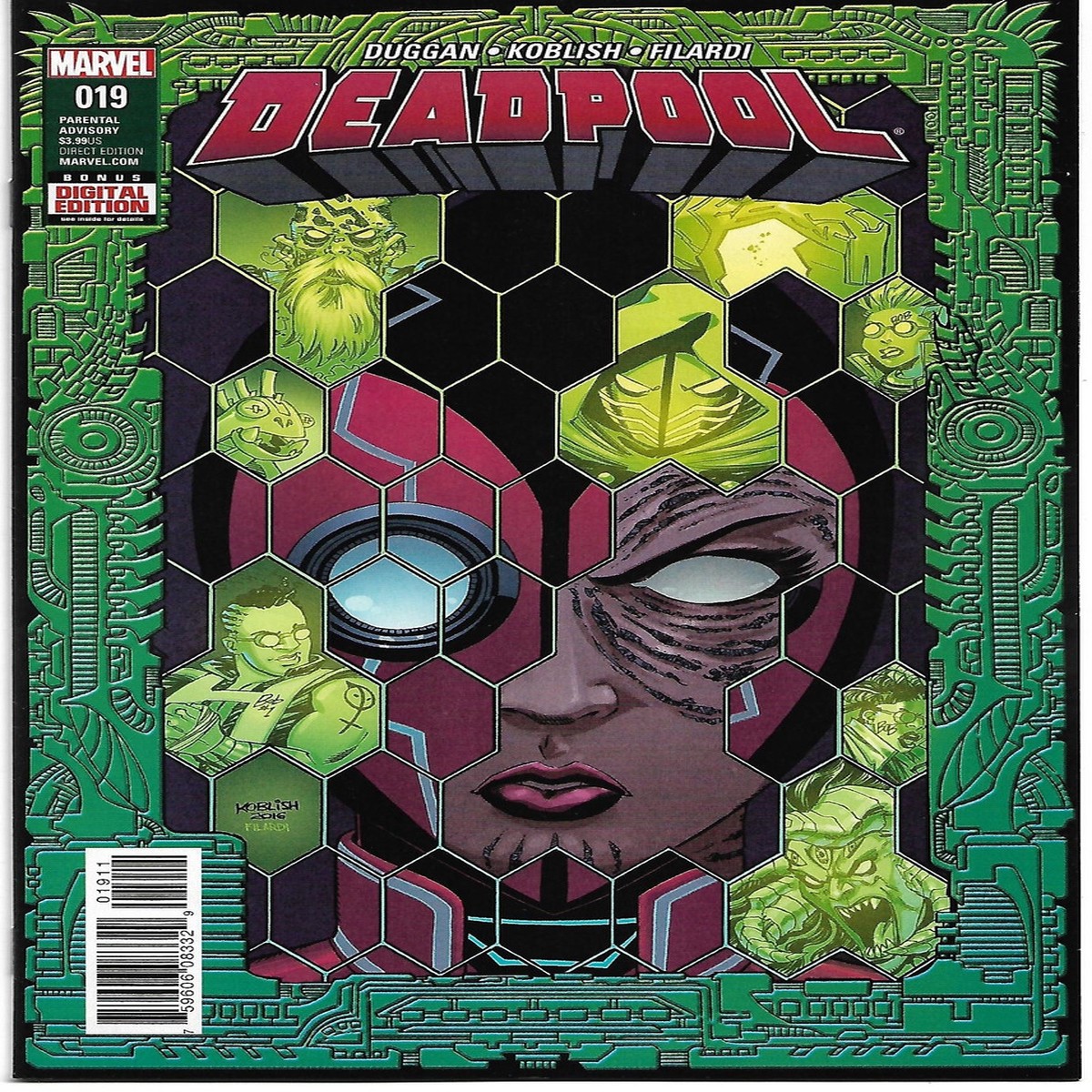 DEADPOOL (2015) #19 (MARVEL 2016)