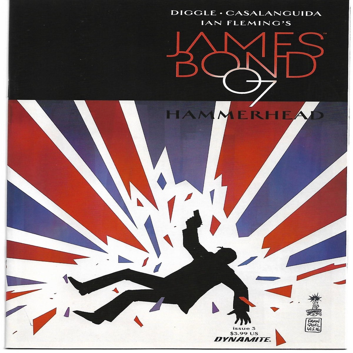 JAMES BOND HAMMERHEAD #3 (OF 6) (DYNAMITE 2016)