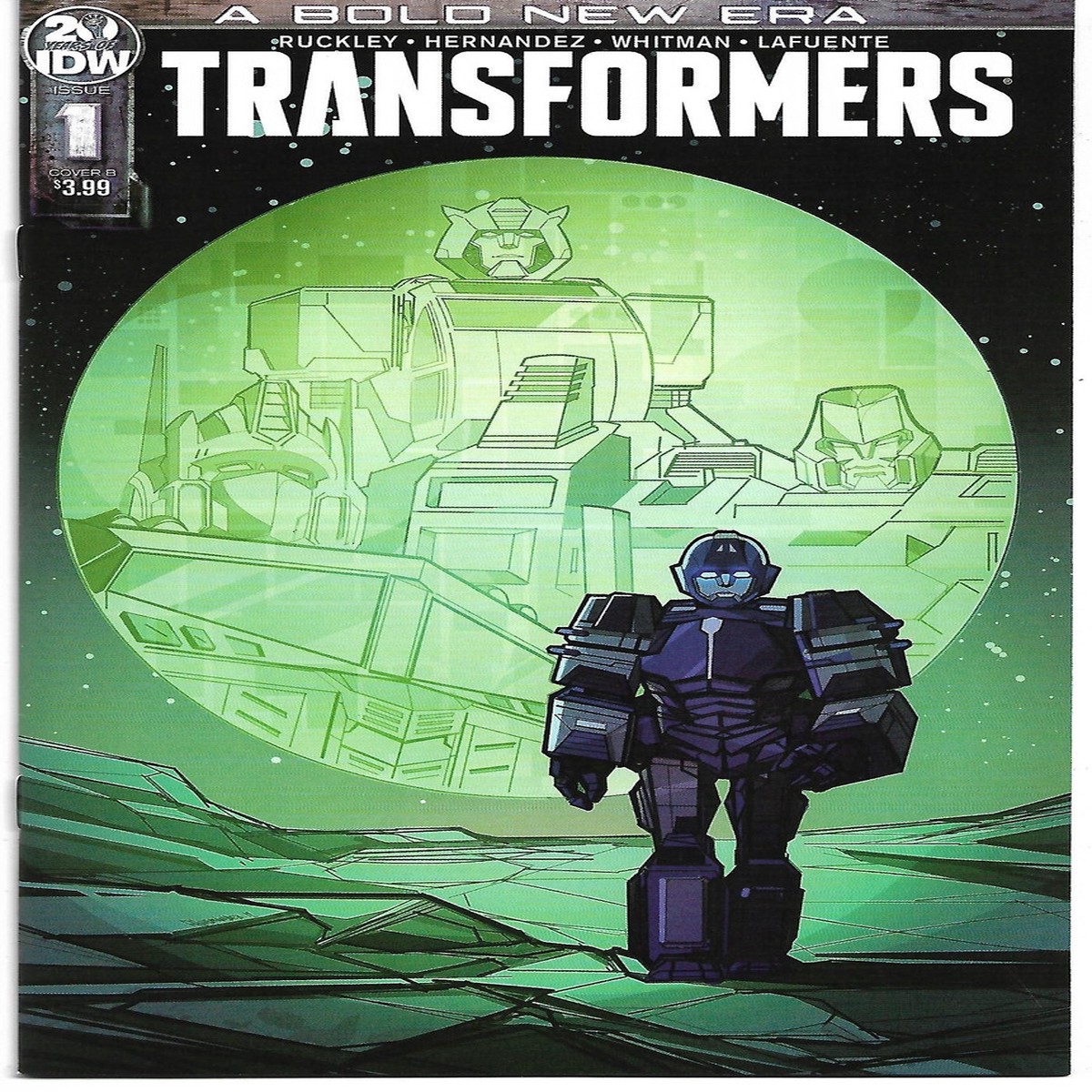 TRANSFORMERS #01 CVR B HERNANDEZ (IDW 2019)