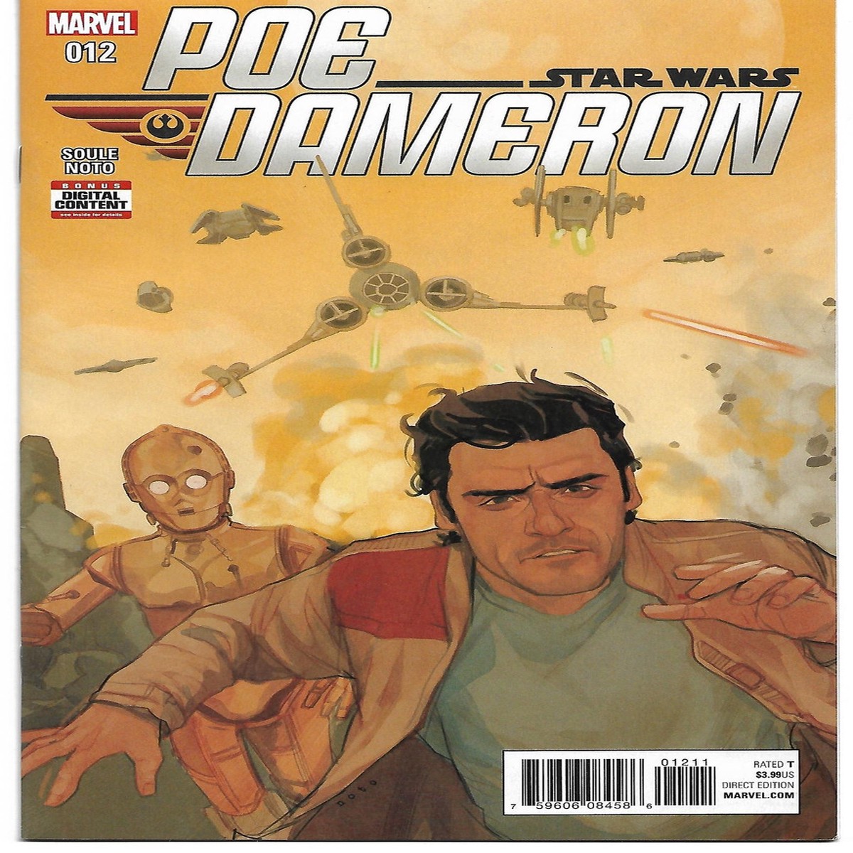 STAR WARS POE DAMERON #12 (MARVEL 2017)