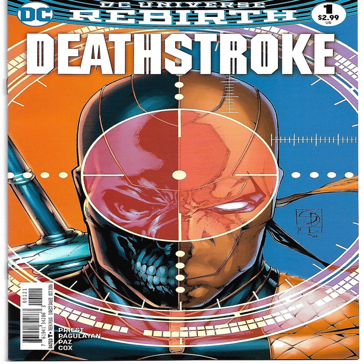 DEATHSTROKE (2016) #01 VAR (DC 2016)