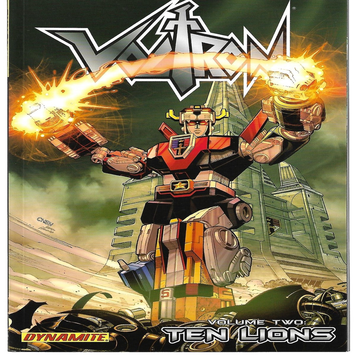 VOLTRON TP VOL 02 TEN LIONS