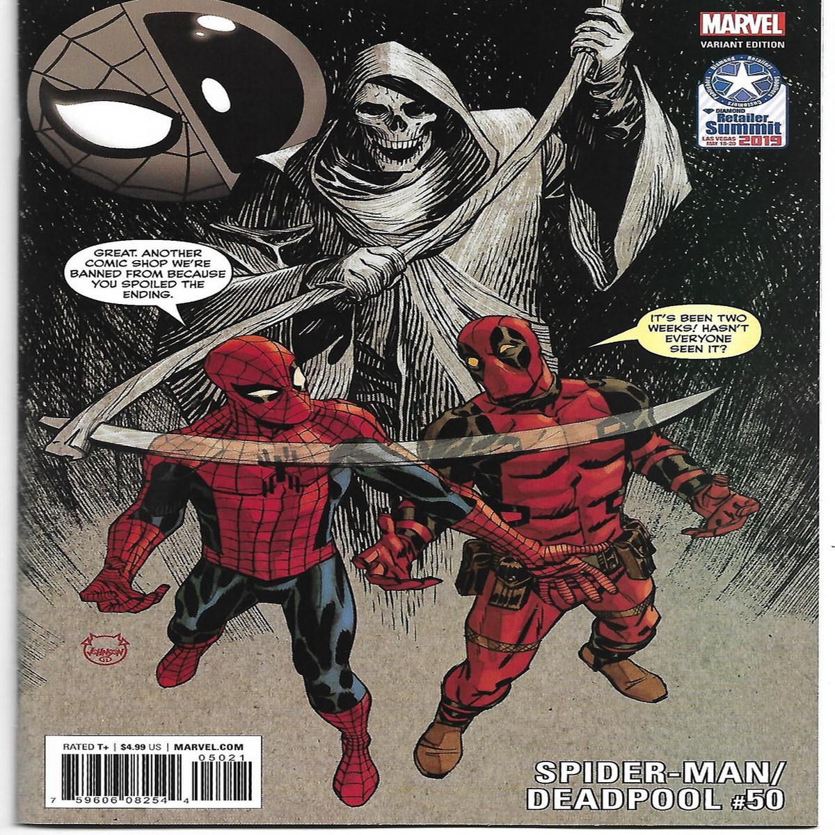 SPIDER-MAN DEADPOOL #50 RETAILER SUMMIT VAR (MARVEL 2019)