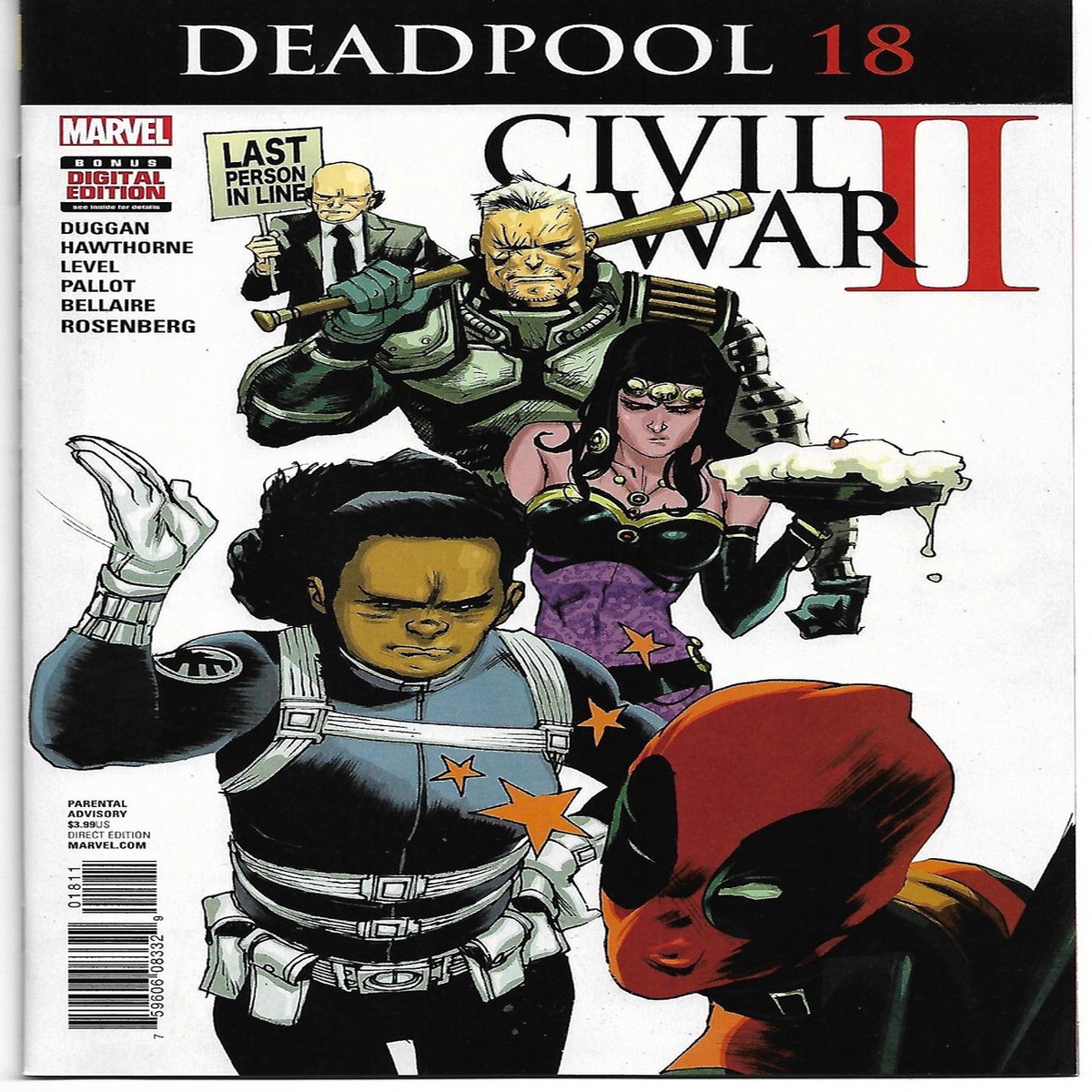 DEADPOOL (2015) #18 (MARVEL 2016)