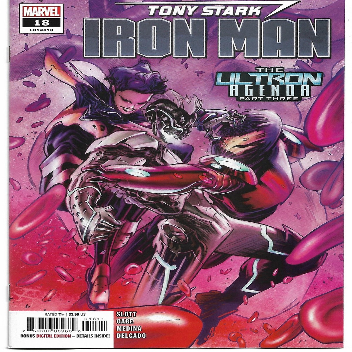 TONY STARK IRON MAN #18 (MARVEL 2019)