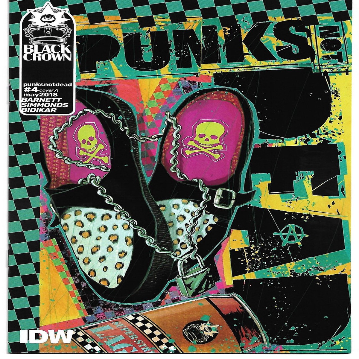 PUNKS NOT DEAD #4 (IDW 2018)