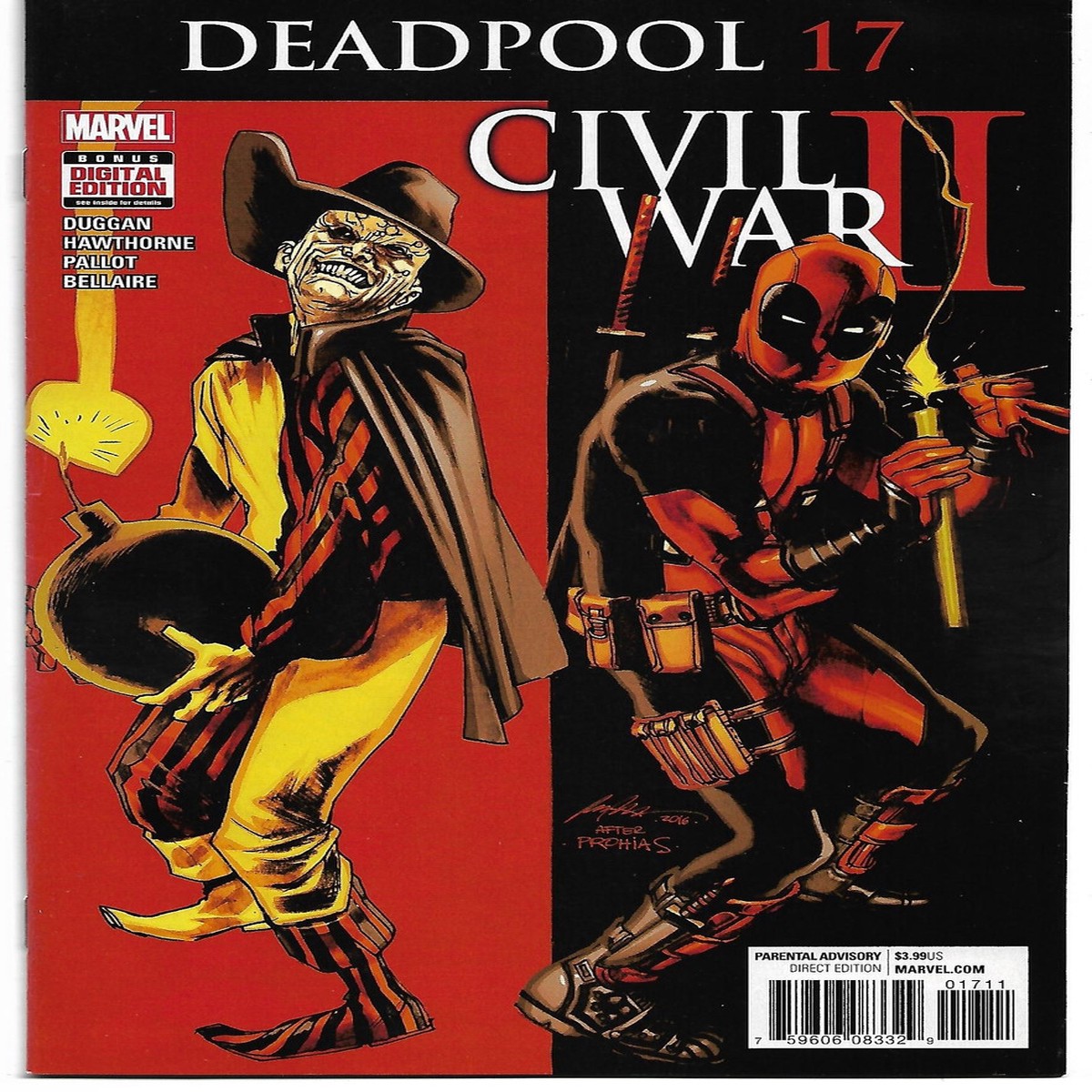 DEADPOOL (2015) #17 (MARVEL 2016)