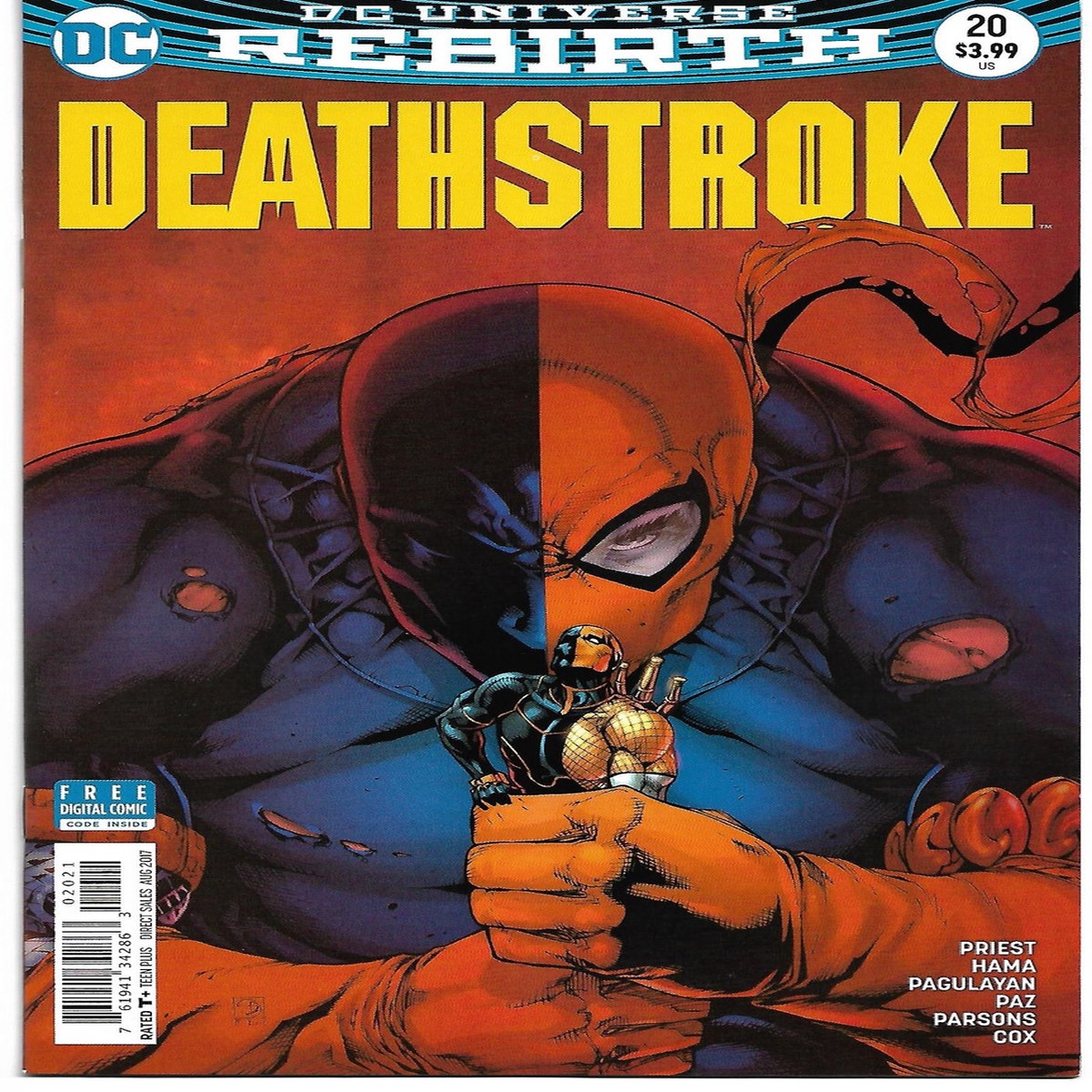DEATHSTROKE (2016) #20 VAR (DC 2017)