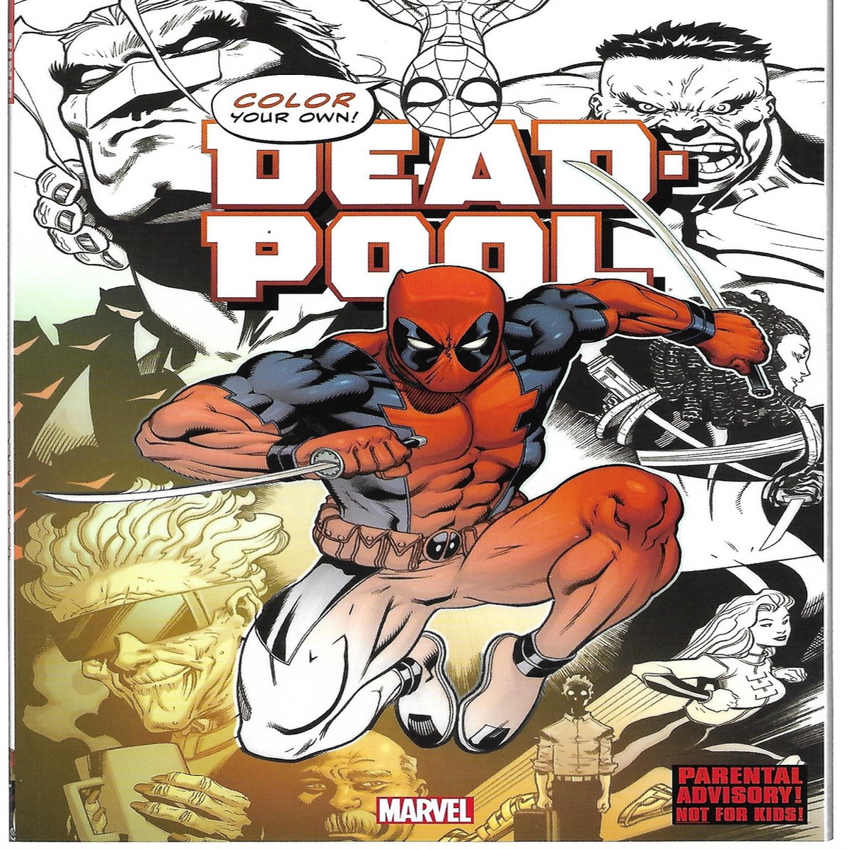 COLOR YOUR OWN DEADPOOL TP