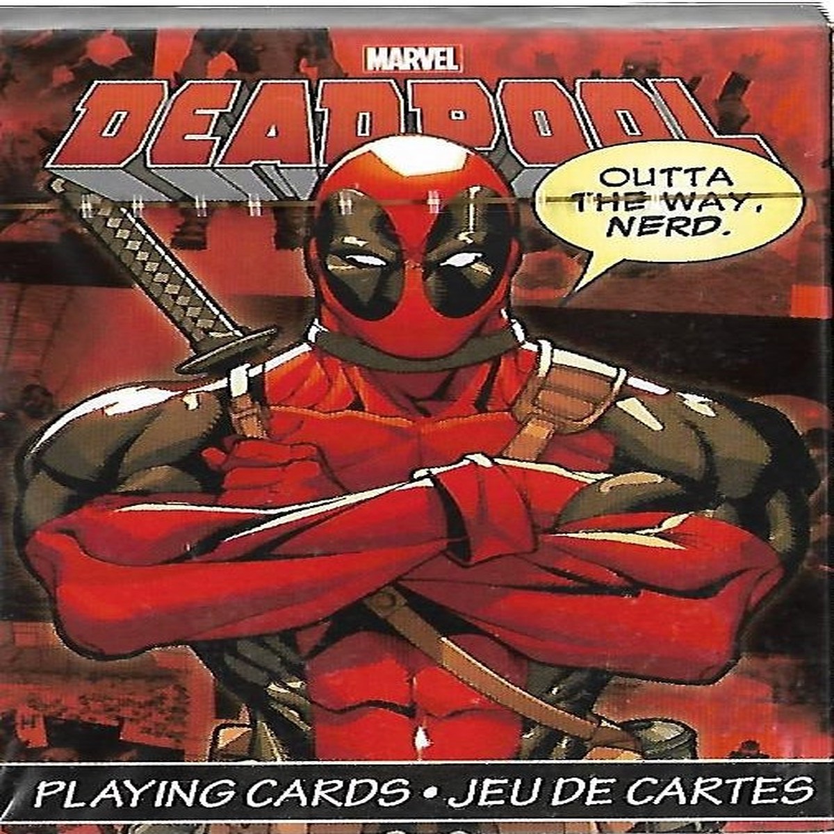 DEADPOOL PLAYING CARDS