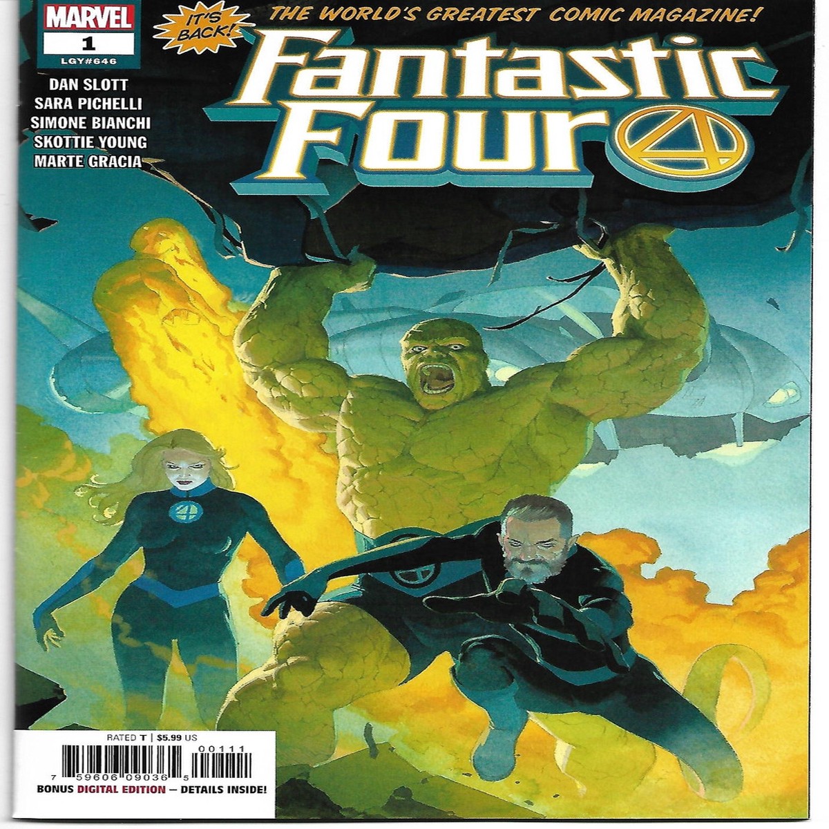FANTASTIC FOUR (2018) #01 (MARVEL 2018)
