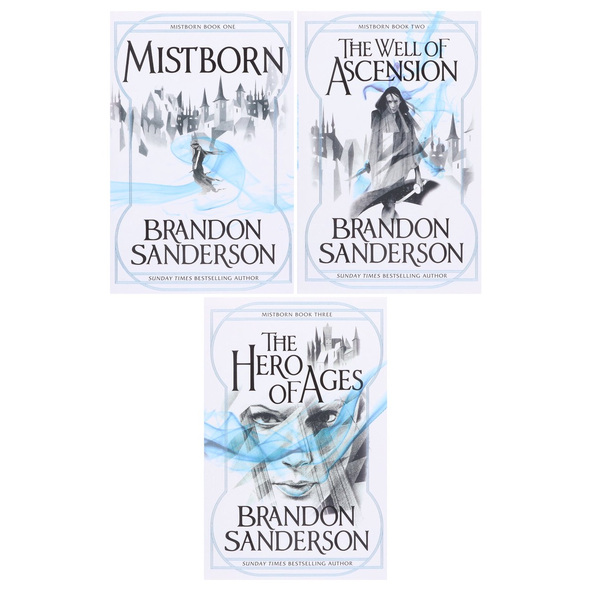 Mistborn by Brandon Sanderson: (Era One) 3 Books Collection Set – Fiction – Paperback